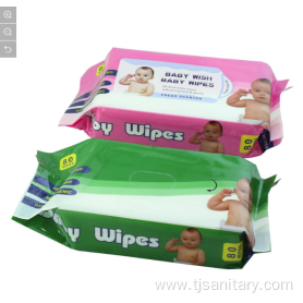 New Design 80PCS Packing Baby Wet Wipes